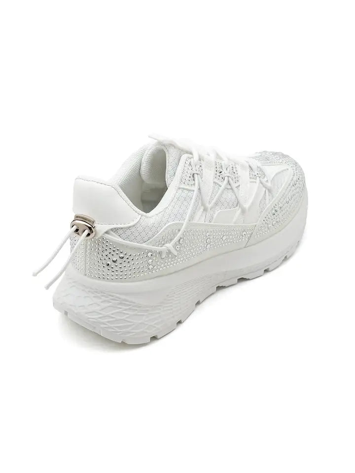 Baskets pour femmes ornées de pierres