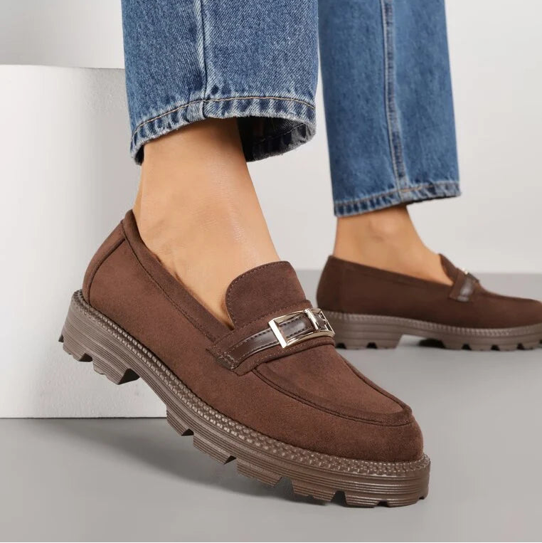 Mocassins à boucle