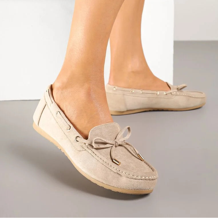 Mocassin en daim