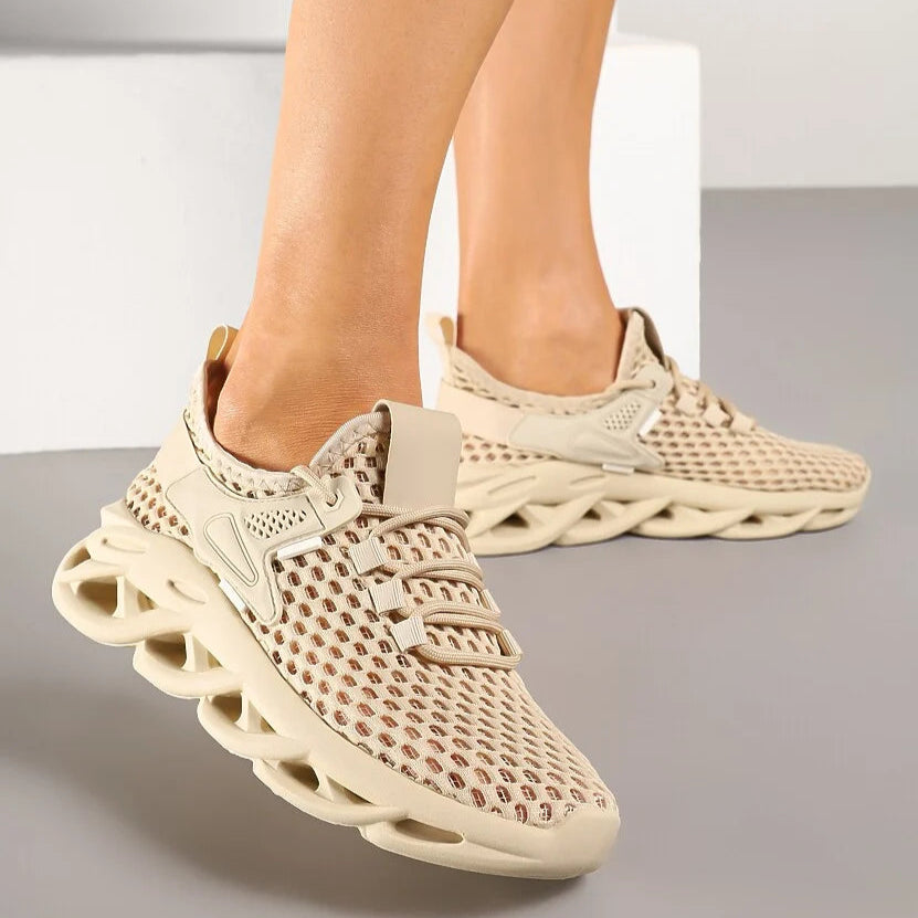 Baskets en maille respirant