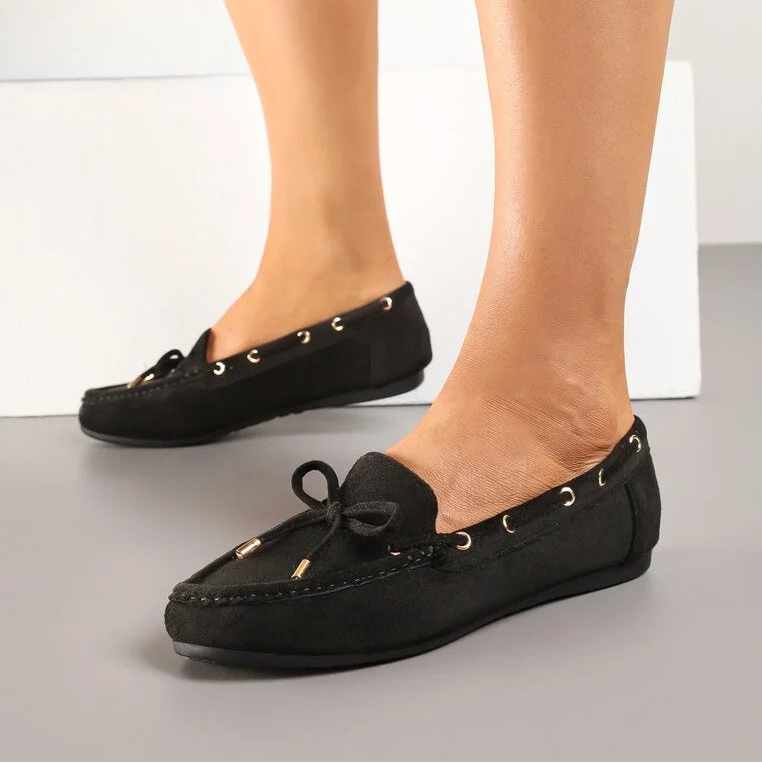 Mocassin en daim