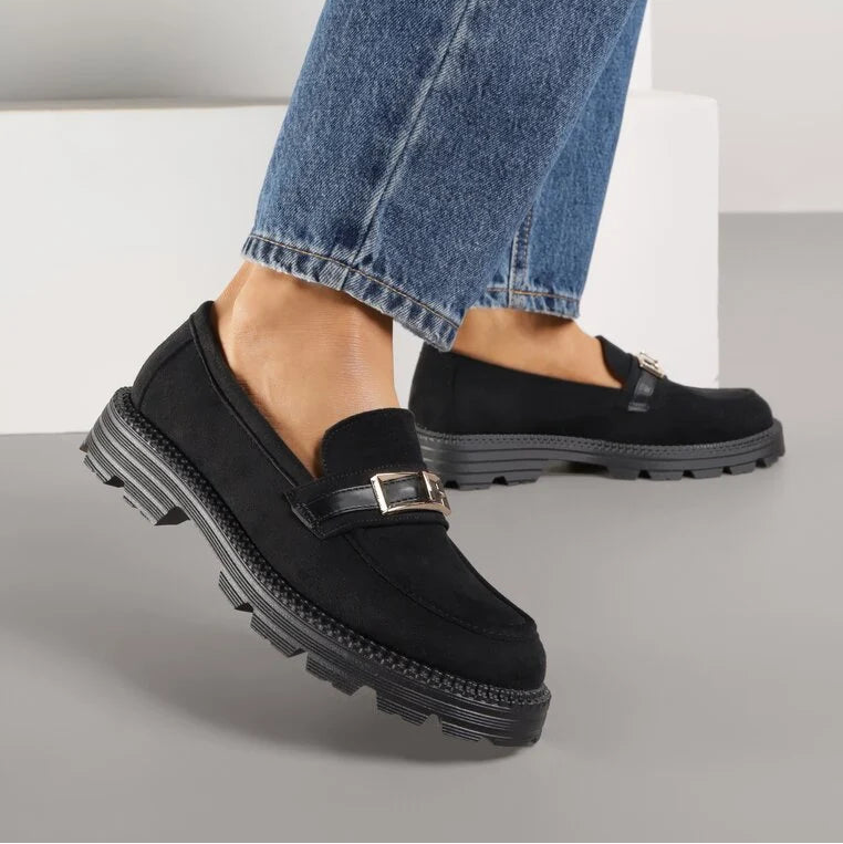 Mocassins à boucle