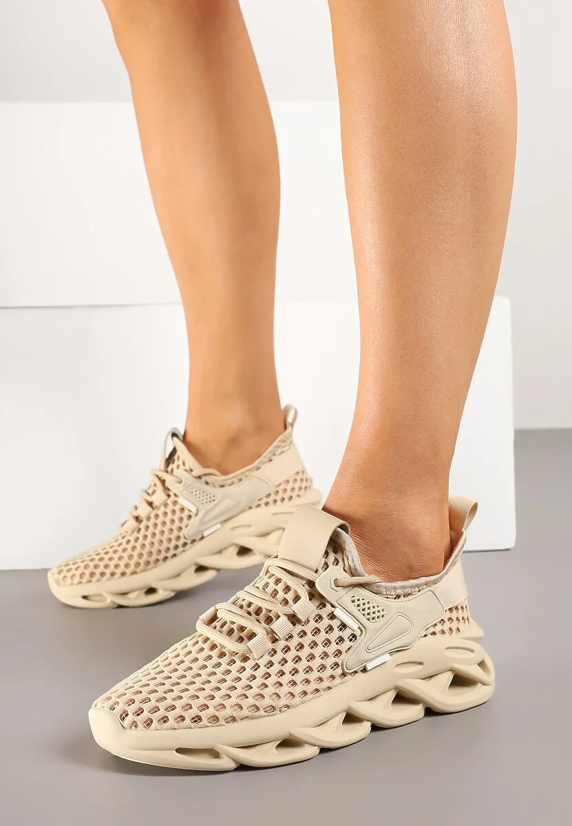 Baskets en maille respirant