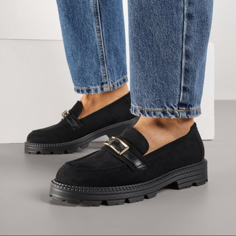 Mocassins à boucle