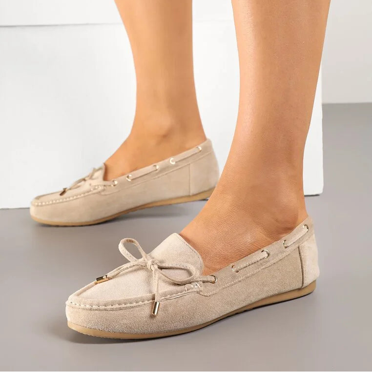 Mocassin en daim