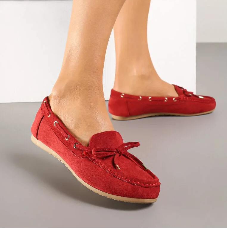 Mocassin en daim