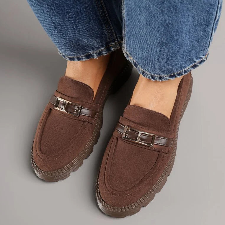 Mocassins à boucle