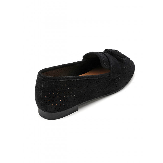 Mocassin plat classique en suédine