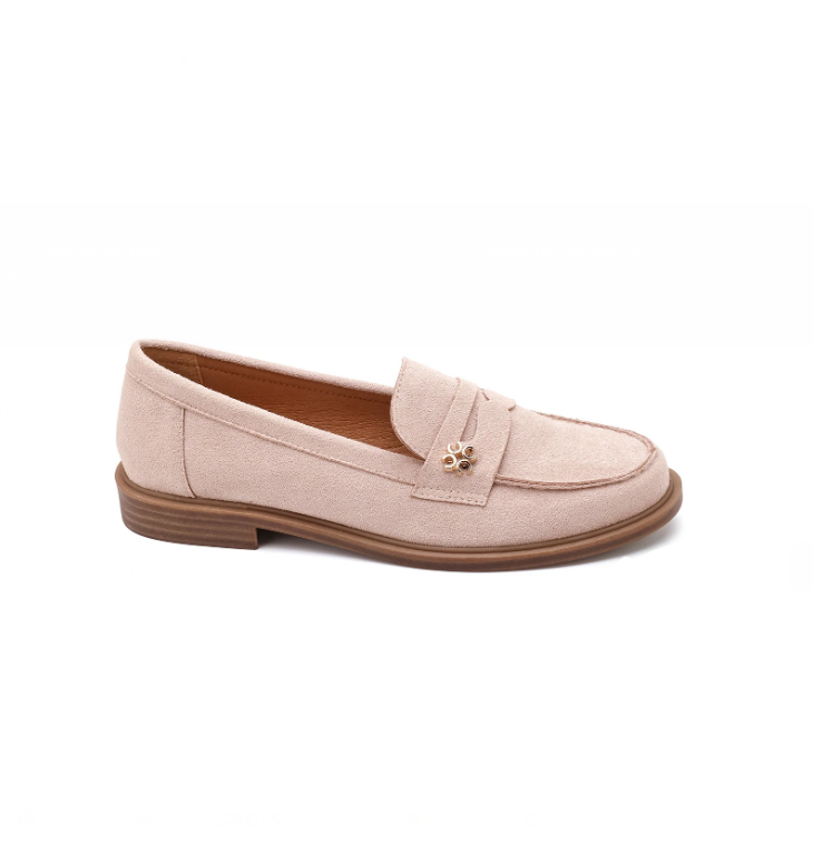 Mocassin Grinning en daim