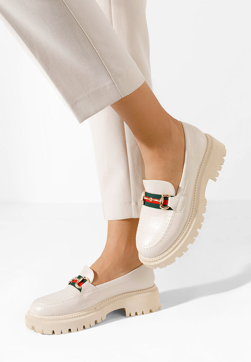 Mocassins femme en Cuir