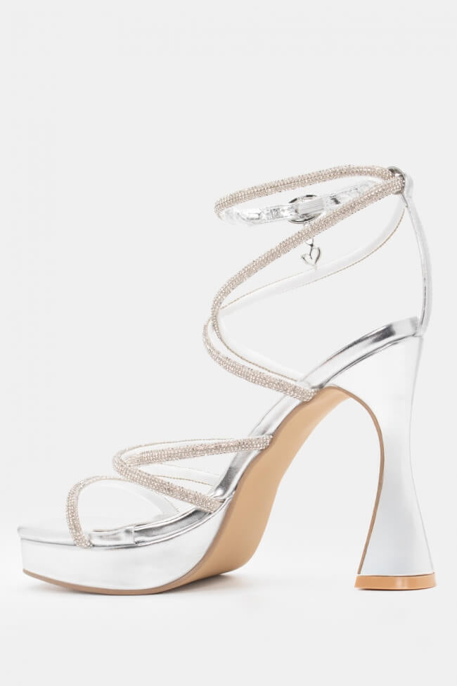 Sandales avec strass