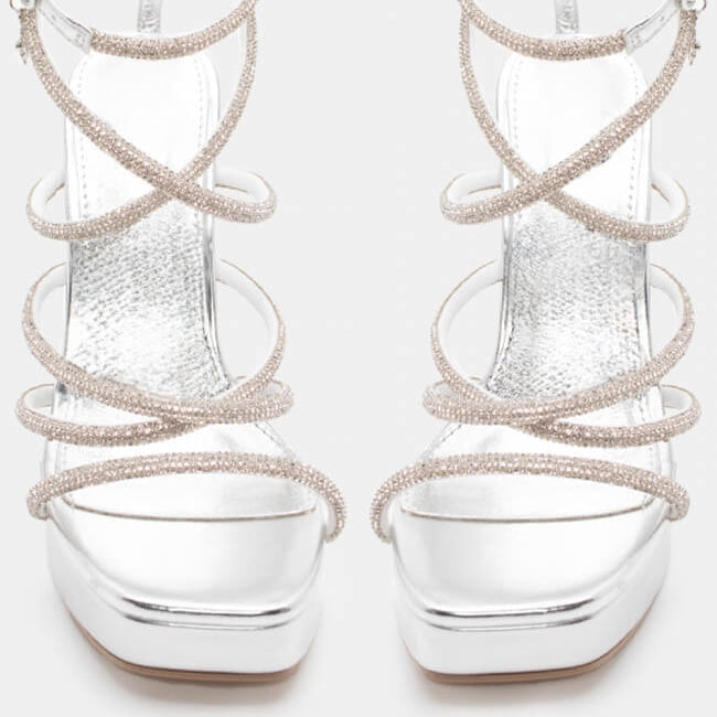 Sandales avec strass