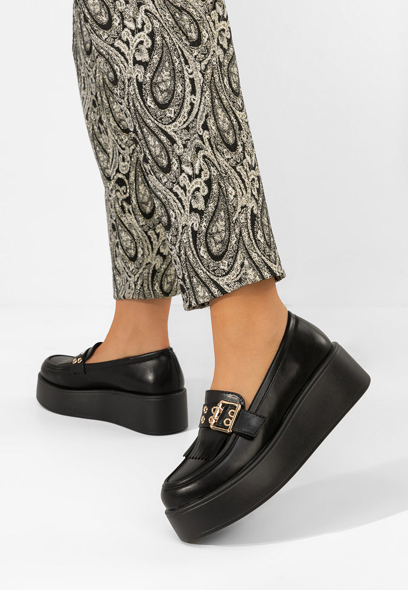 Mocassins à plateforme