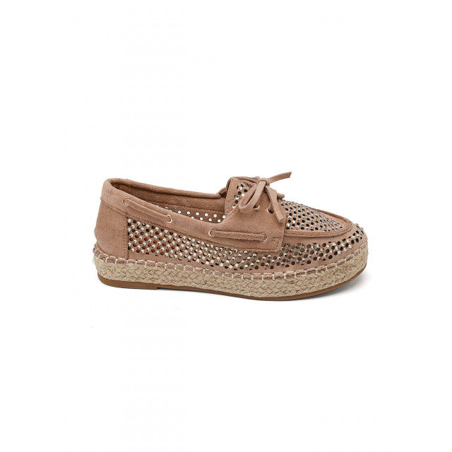 Mocassins Espadrilles à Strass – L'élégance Décontractée