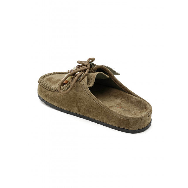 Mule Style MOC Suede – Confort Bohème & Détails Artisanaux