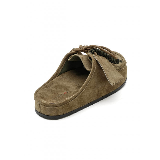 Mule Style MOC Suede – Confort Bohème & Détails Artisanaux