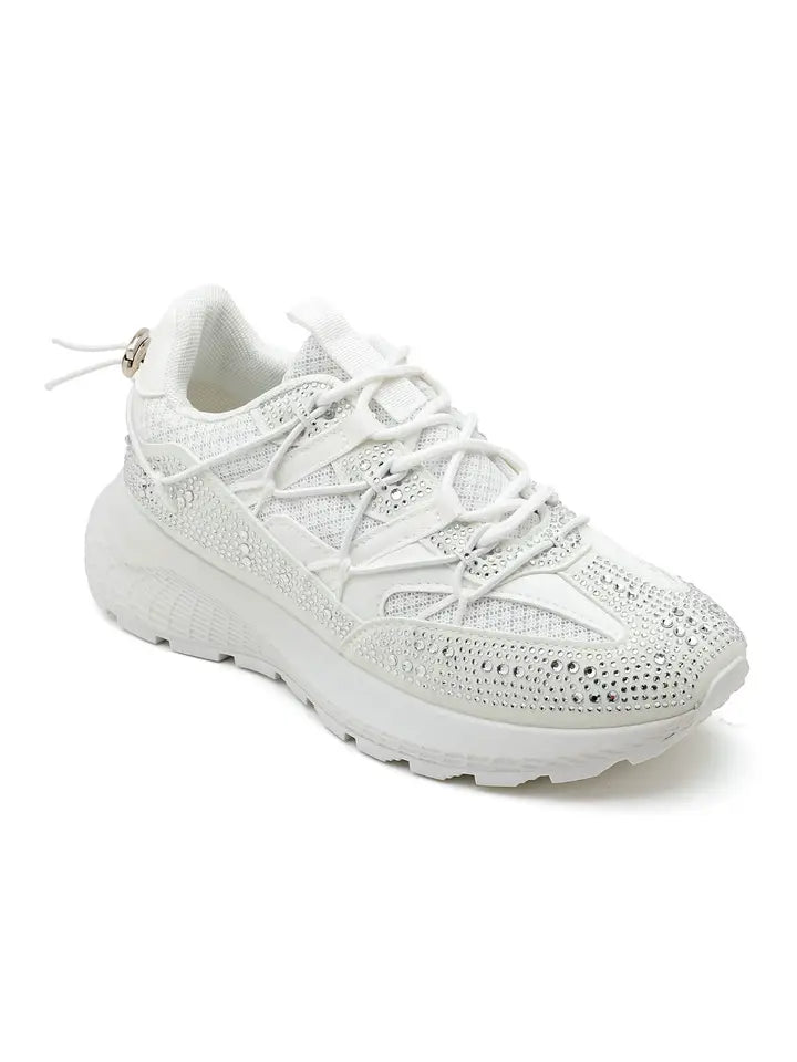 Baskets pour femmes ornées de pierres