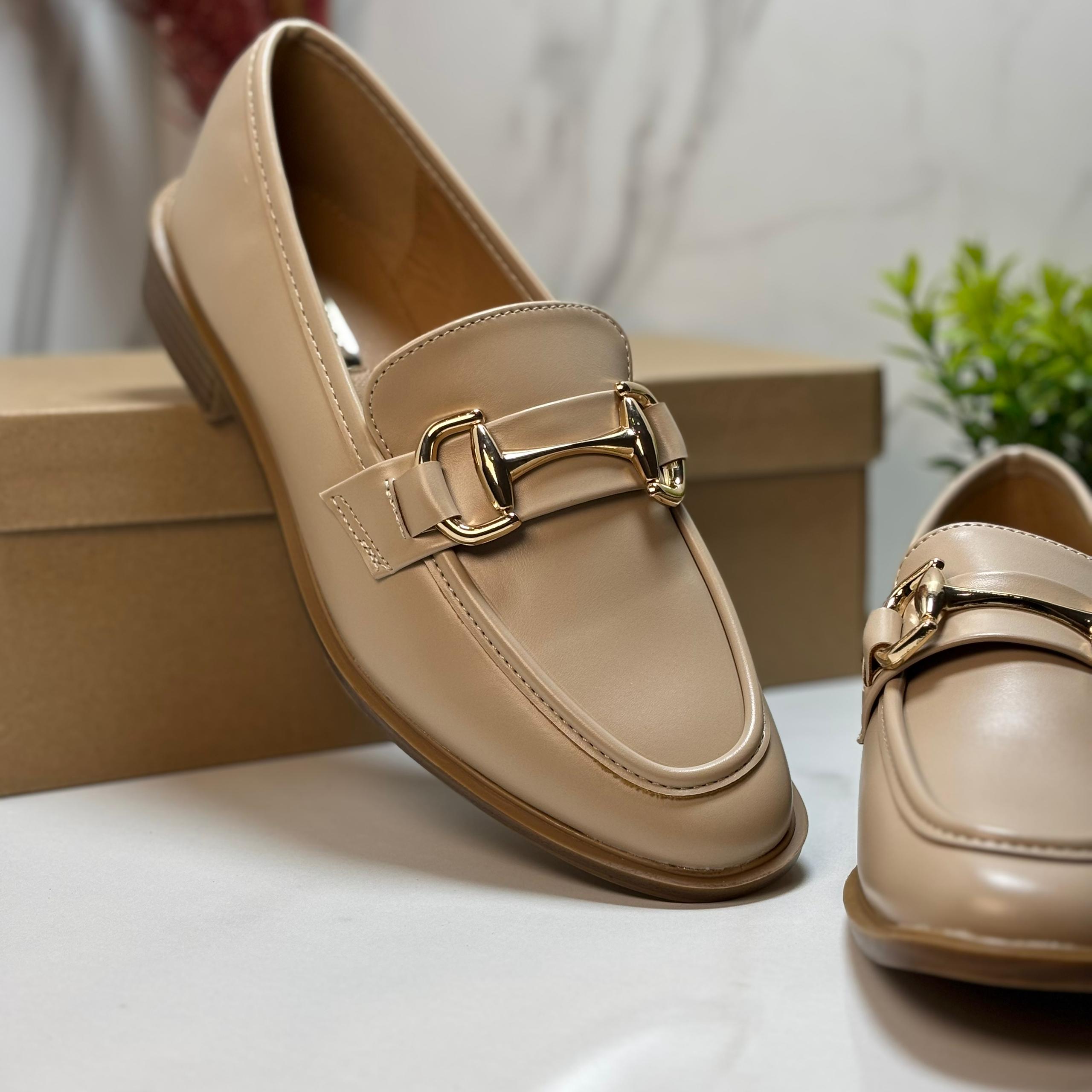 Mocassin en cuir