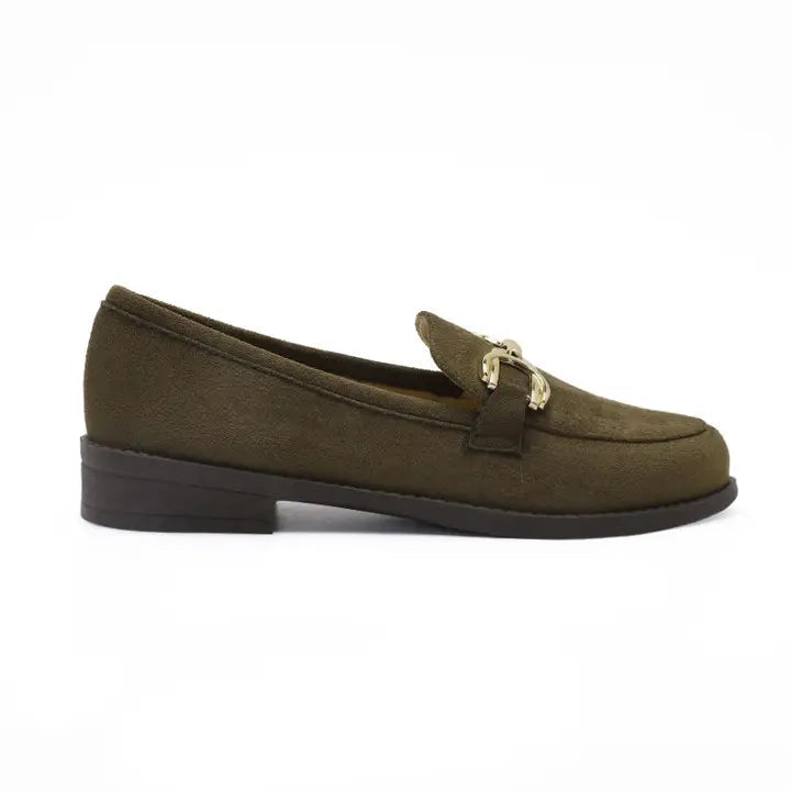 Mocassin à boucle semelle confortable