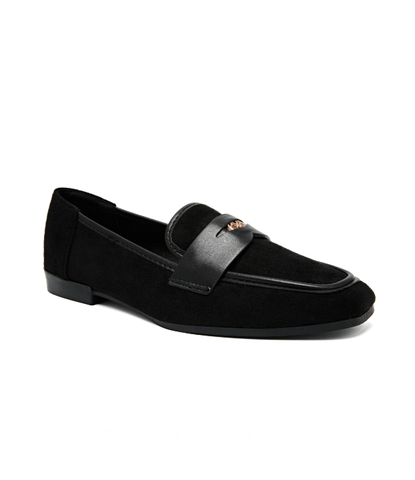 mocassin semelle fine violine