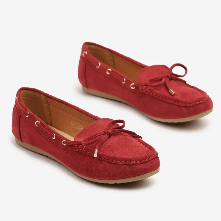 Mocassin en daim