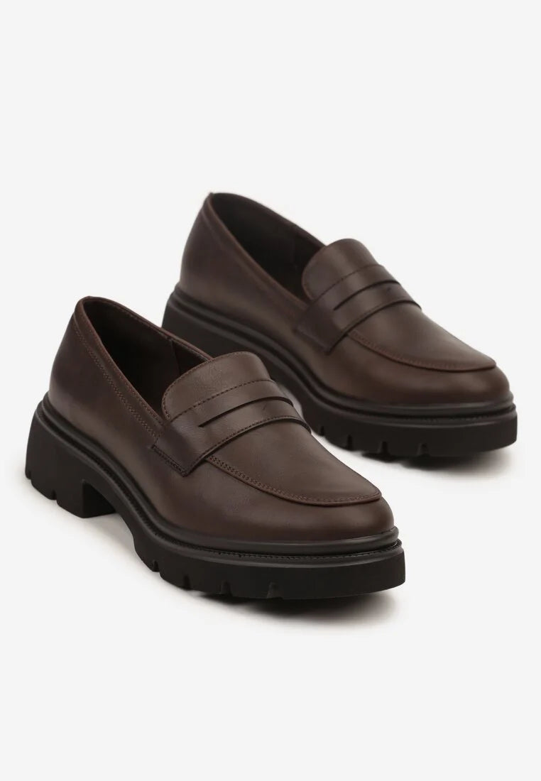 Mocassins à plateforme