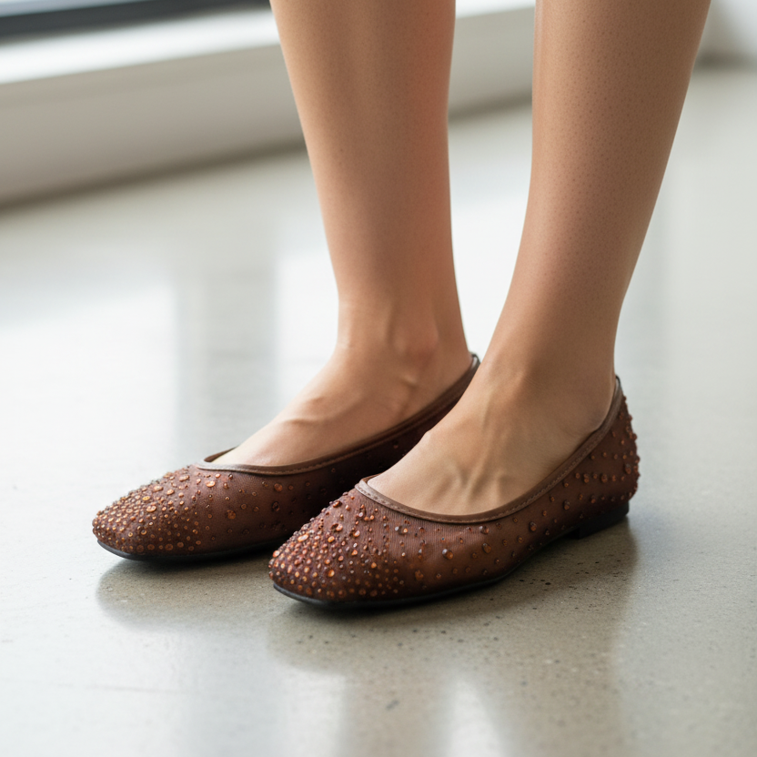 Ballerine élégance et confort.