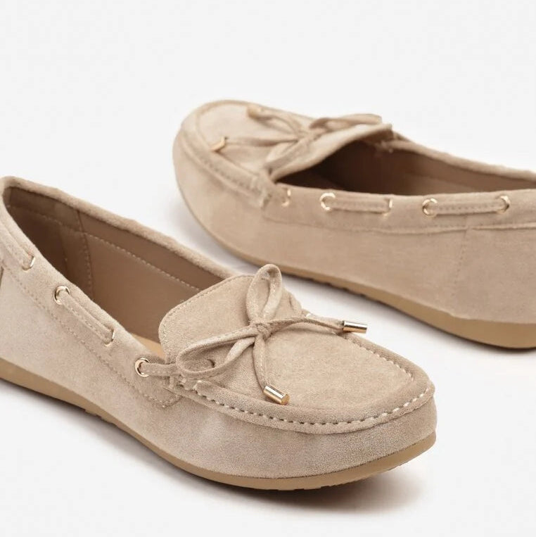 Mocassin en daim