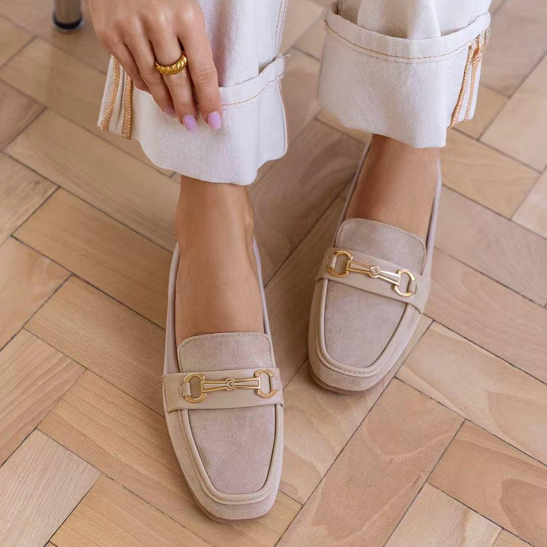 Mocassin à mors bimatière