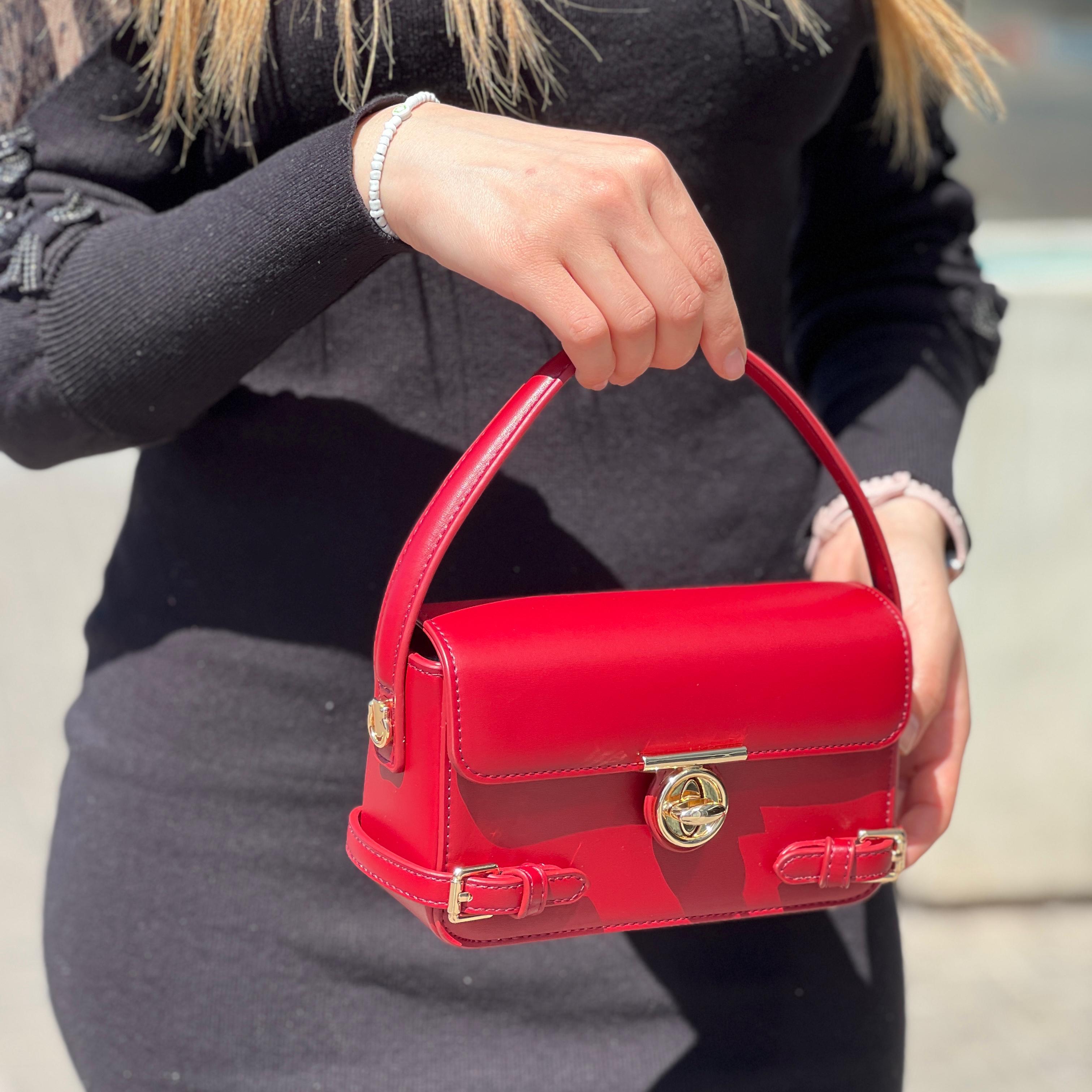 Petit Sac à Main Rigide Urbain Femme