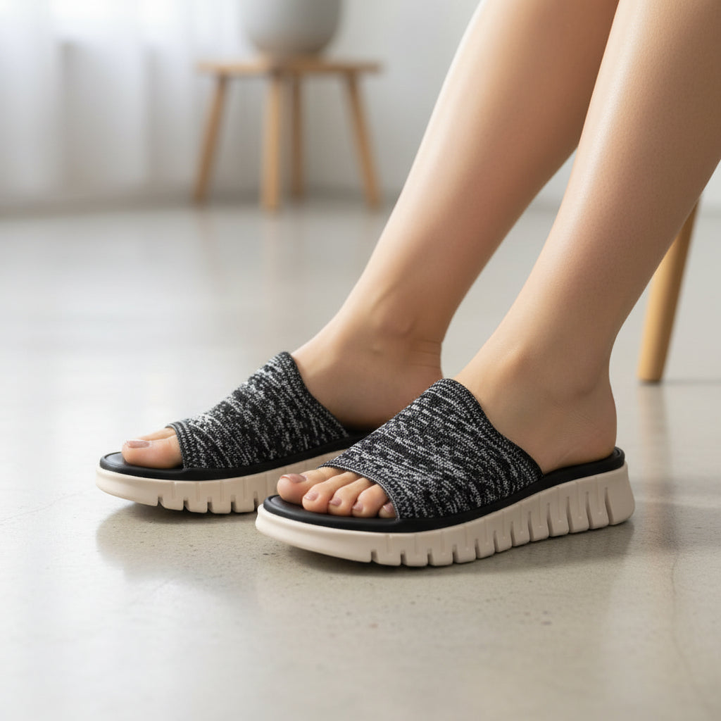 Mules Confortables à Semelle Souple
