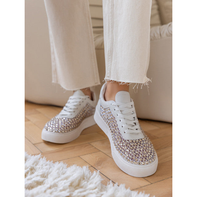 Baskets Plateformes à Cristaux – Éclat