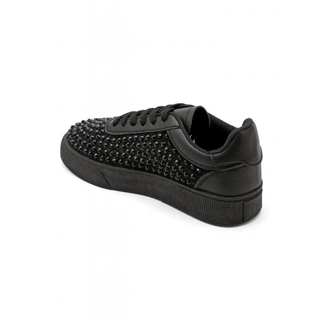Baskets Plateformes à Cristaux – Éclat