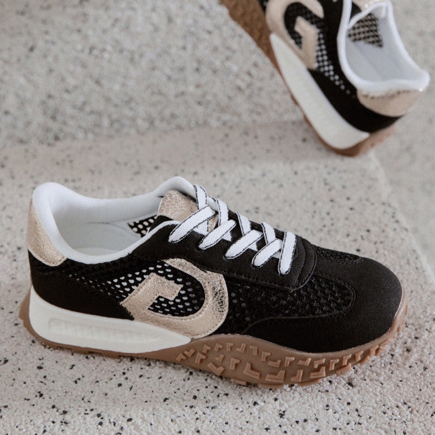 Baskets à empiècements irisés