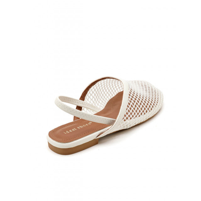 Ballerine Slingback en Résille