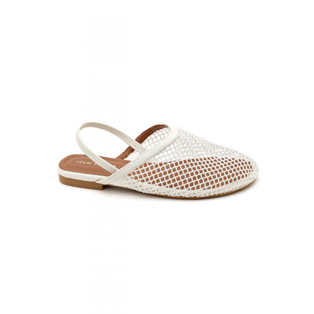 Ballerine Slingback en Résille