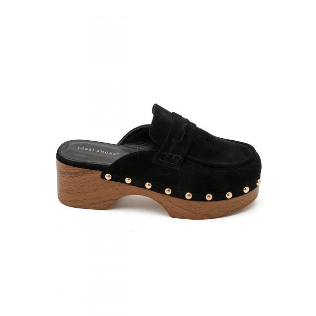 Sabots Plateformes "Ideal Shoes" – Style Rétro-Chic