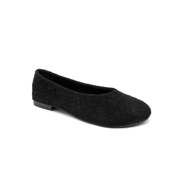 Ballerines Plates Chic à Effet Tressé