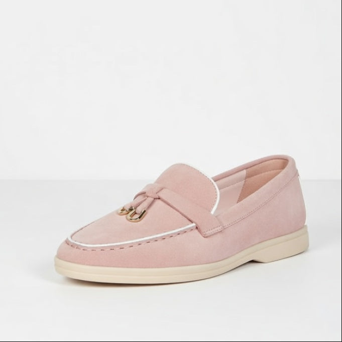 Mocassins avec breloque métallique