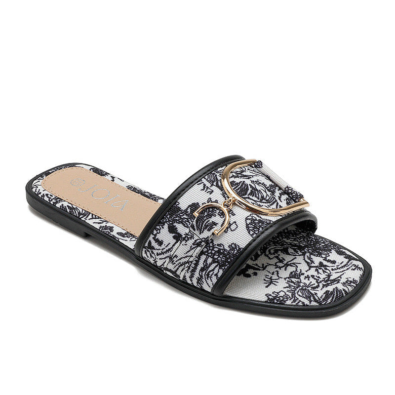 Craquez pour ces sandales plates au charme naturel et estival