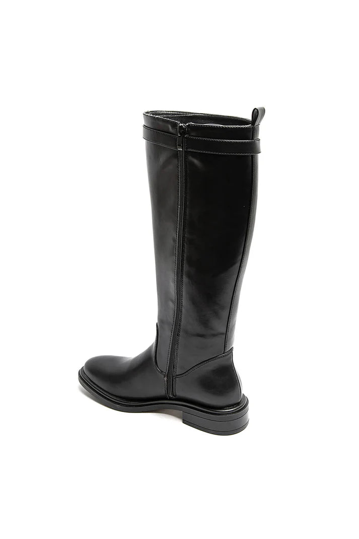 Bottes cavalières en simili