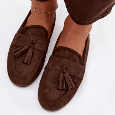 Mocassins en daim