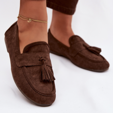 Mocassins en daim