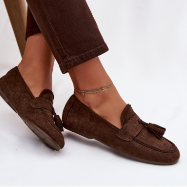 Mocassins en daim