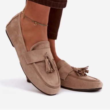 Mocassins en daim