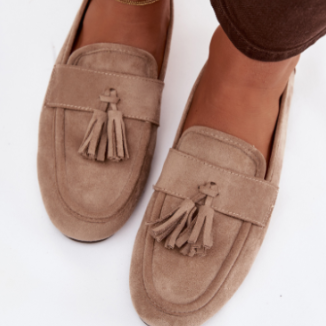 Mocassins en daim