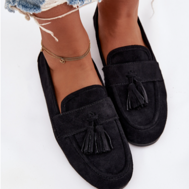 Mocassins en daim