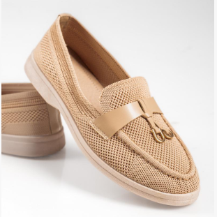 Mocassins caractérisée souple sans lacets