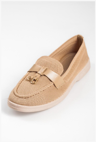 Mocassins caractérisée souple sans lacets