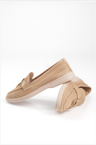 Mocassins caractérisée souple sans lacets